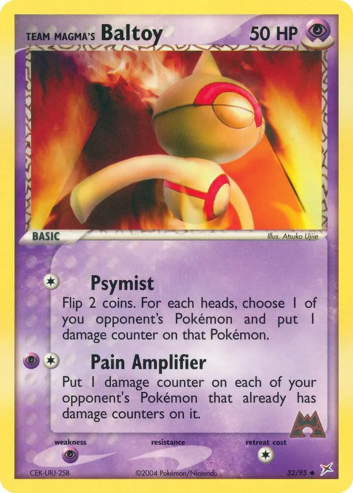 Team Magma's Baltoy, Team Magma vs Team Aqua 32/95
