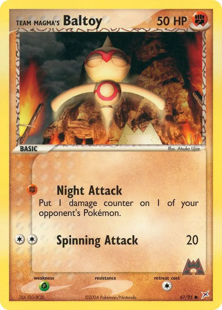 Team Magma's Baltoy, Team Magma vs Team Aqua 61/95