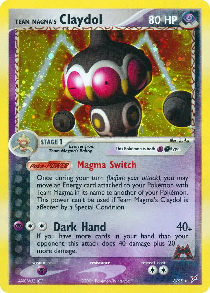Team Magma's Claydol, Team Magma vs Team Aqua 8/95