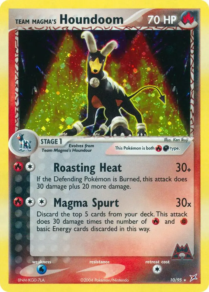 Team Magma's Houndoom, Team Magma vs Team Aqua 10/95
