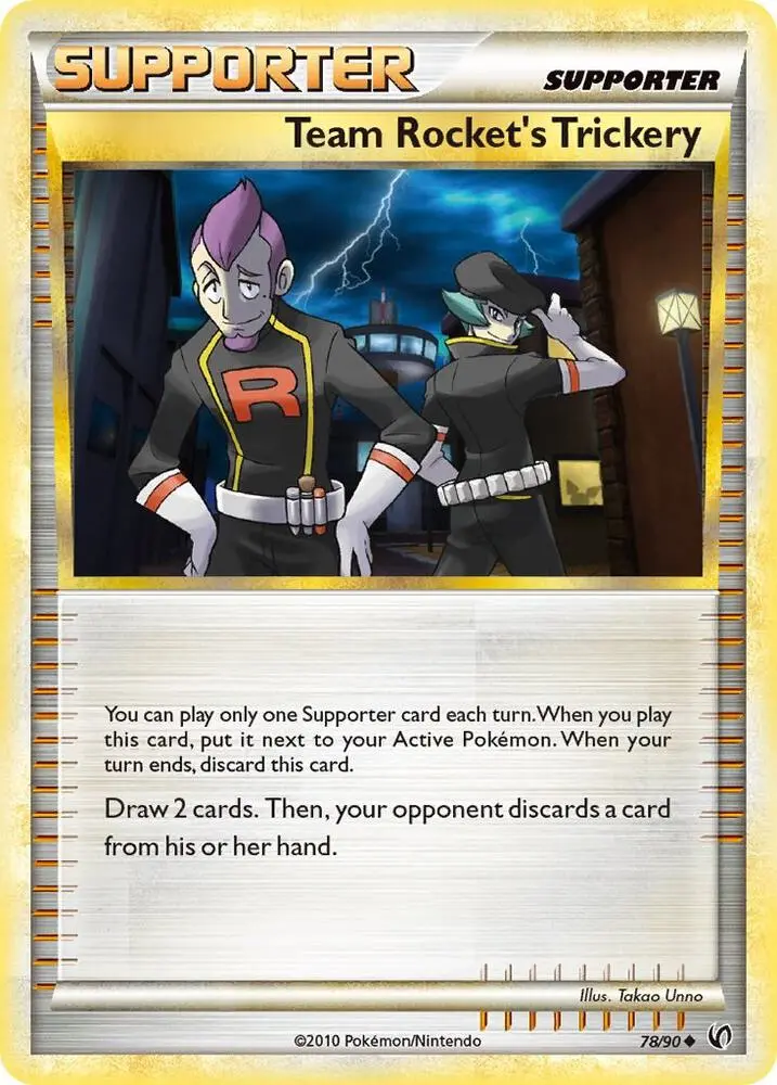 Team Rocket's Trickery, Undaunted 78/90