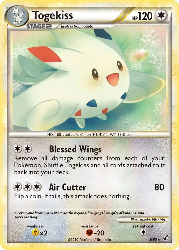 Togekiss, Undaunted 9/90