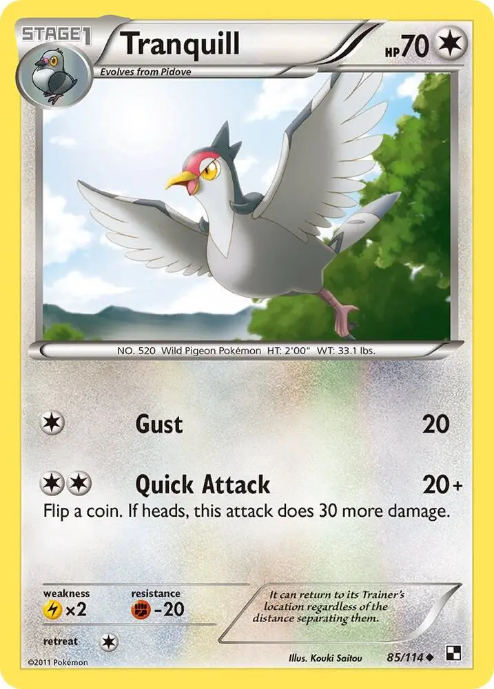 Tranquill, Black & White 85/114