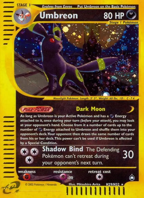 Umbreon, Aquapolis H29/147