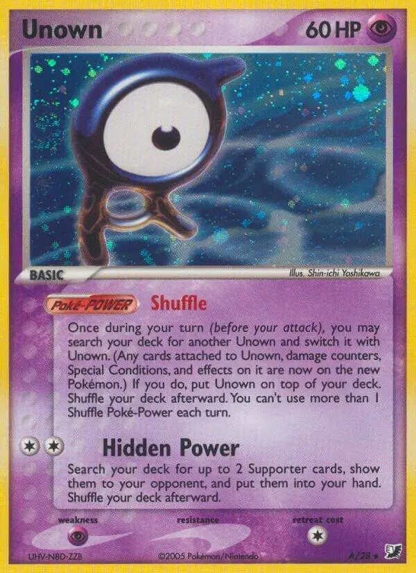 Unown (A), Unseen Forces A/28