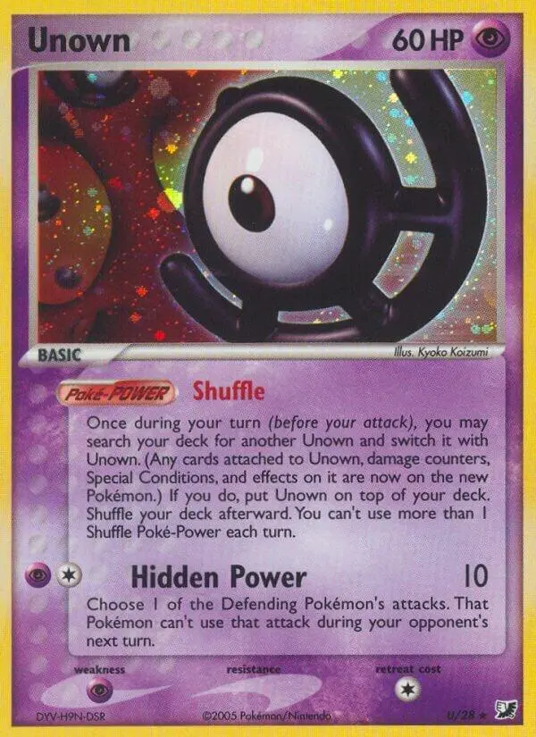 Unown (U), Unseen Forces U/28