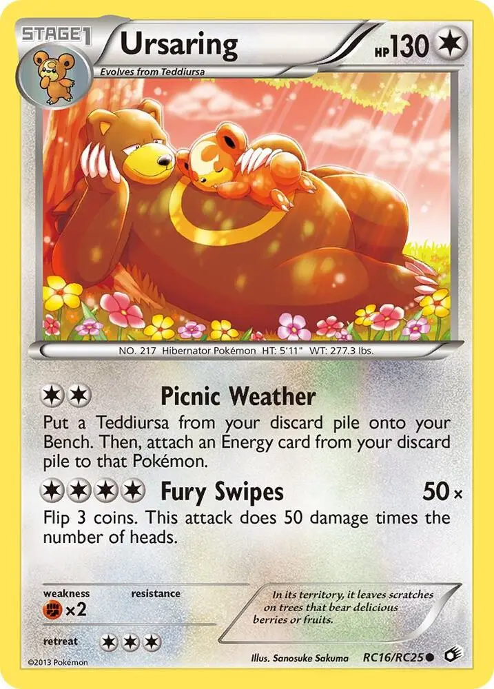 Ursaring, Legendary Treasures: Radiant Collection RC16/RC25