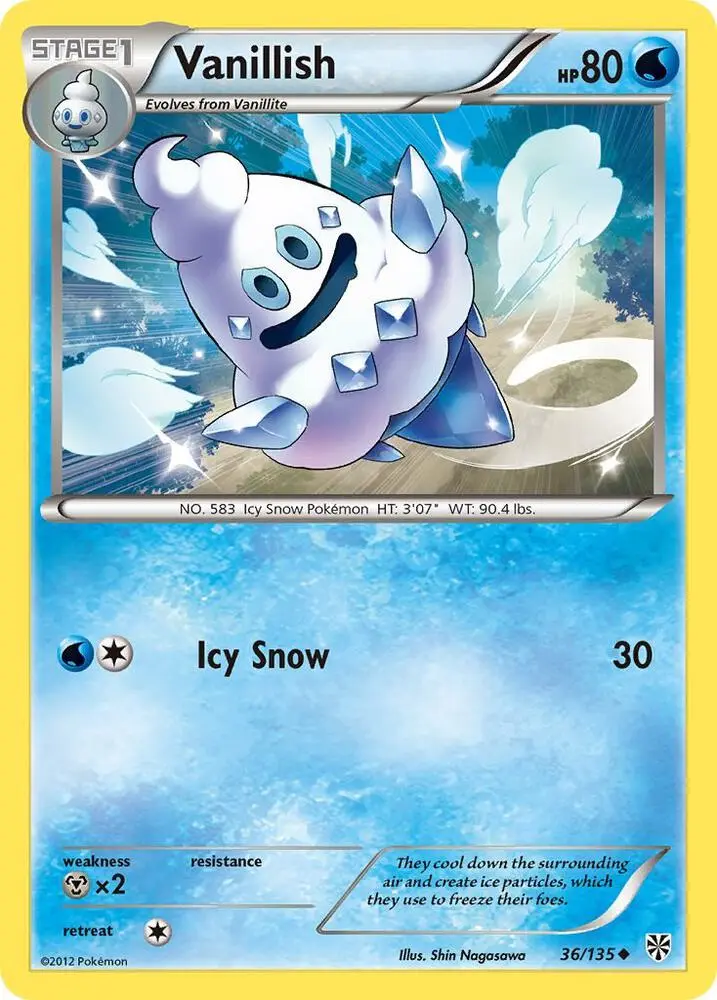 Vanillish, Plasma Storm 36/135