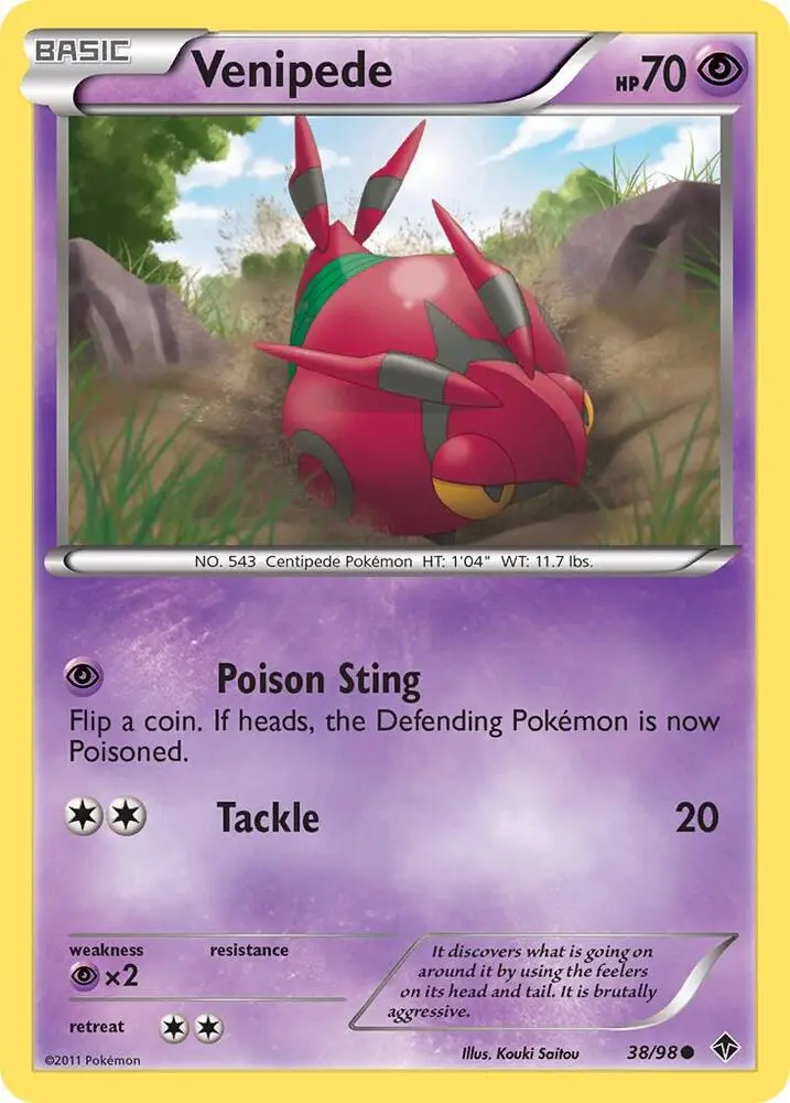 Venipede, Emerging Powers 38/98