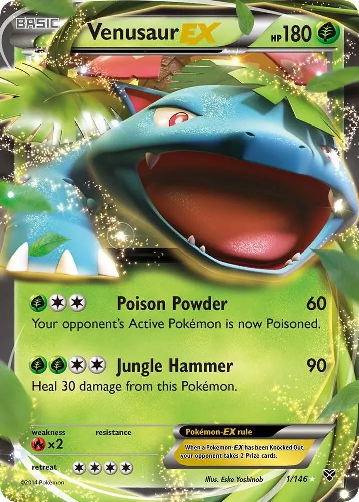 Venusaur EX, XY 1/146