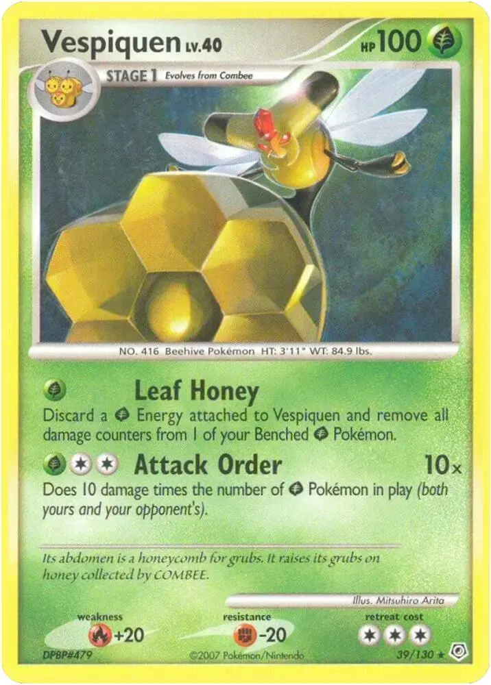 Vespiquen, Diamond & Pearl 39/130