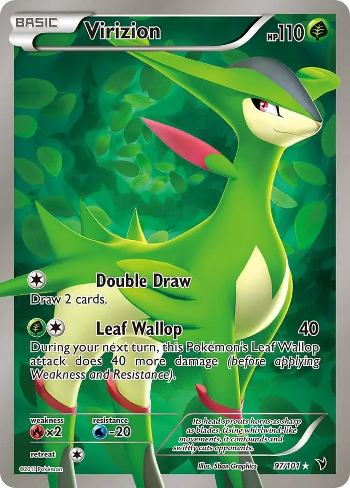 Virizion, Noble Victories 97/101