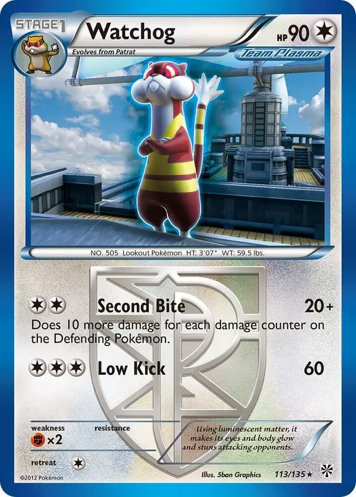 Watchog, Plasma Storm 113/135