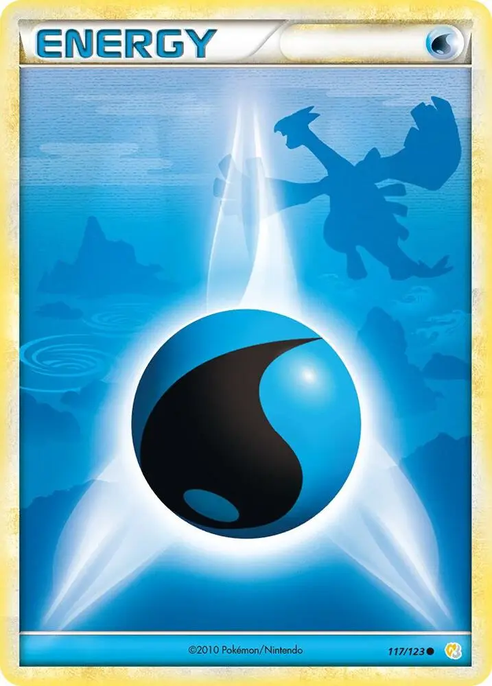 Water Energy, HeartGold SoulSilver 117/123