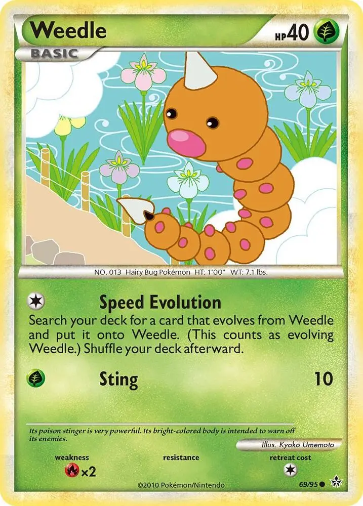 Weedle, Unleashed 69/95