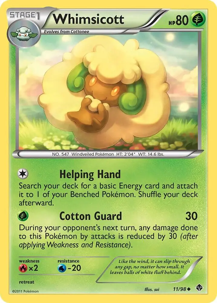 Whimsicott, Emerging Powers 11/98