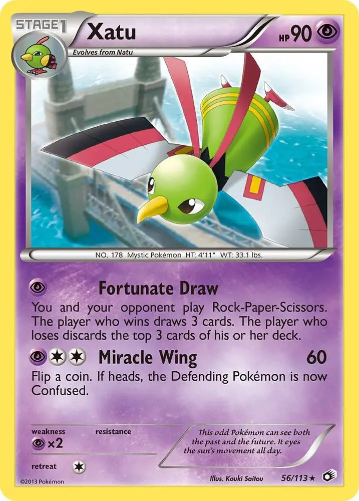 Xatu, Legendary Treasures 56/113
