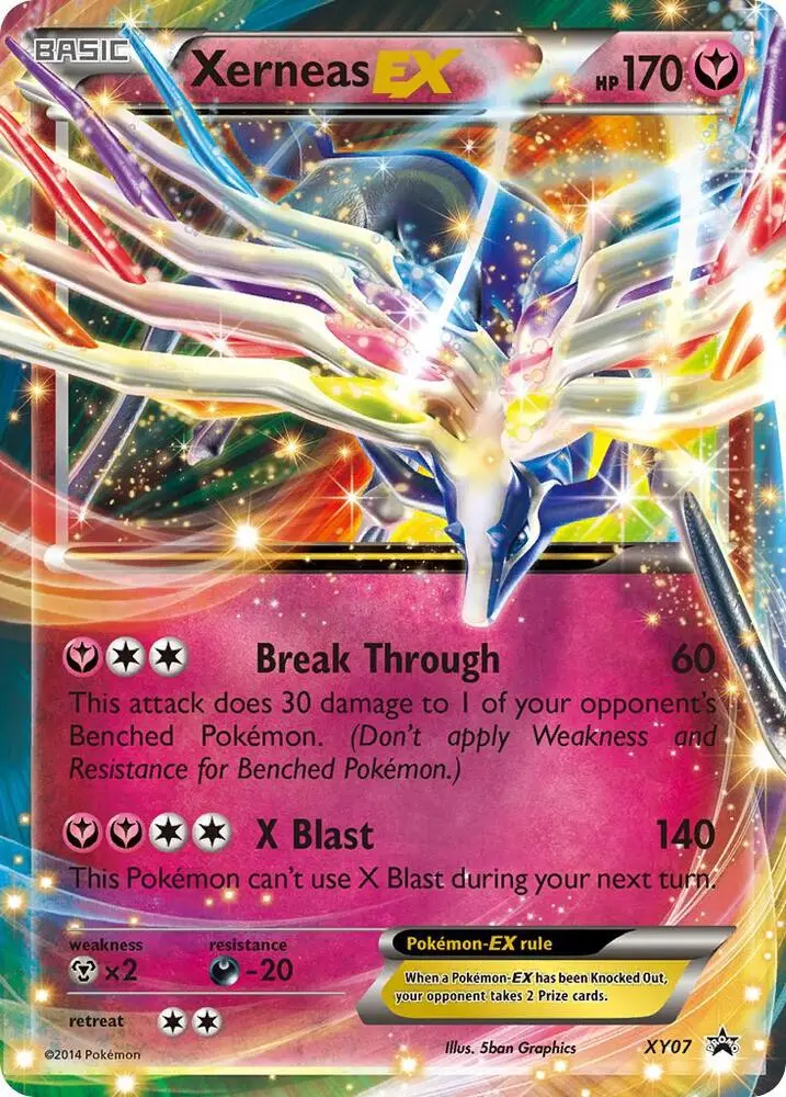 Xerneas EX, XY Black Star Promos XY07/211