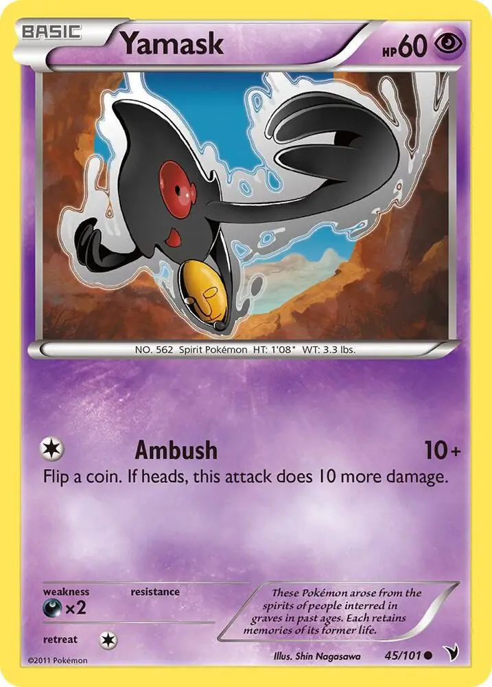 Yamask, Noble Victories 45/101