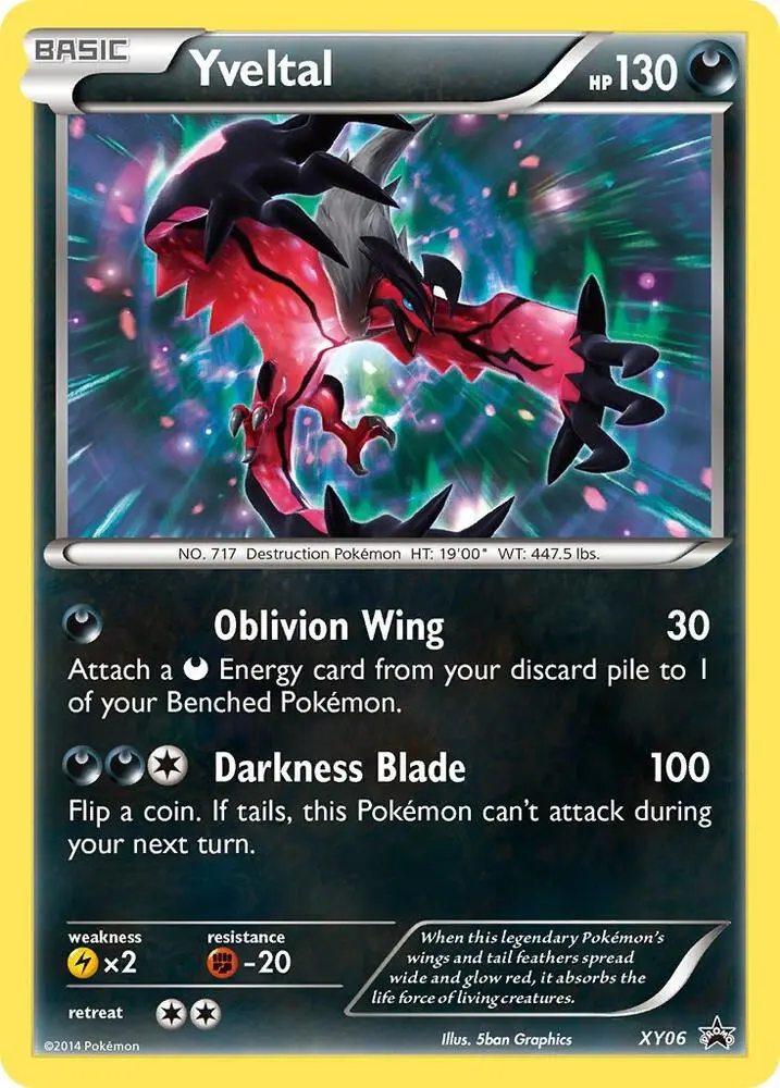 Yveltal, XY Black Star Promos XY06/211