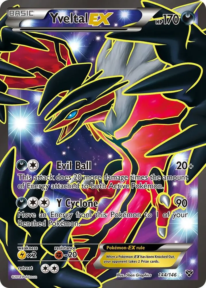 Yveltal EX, XY 144/146