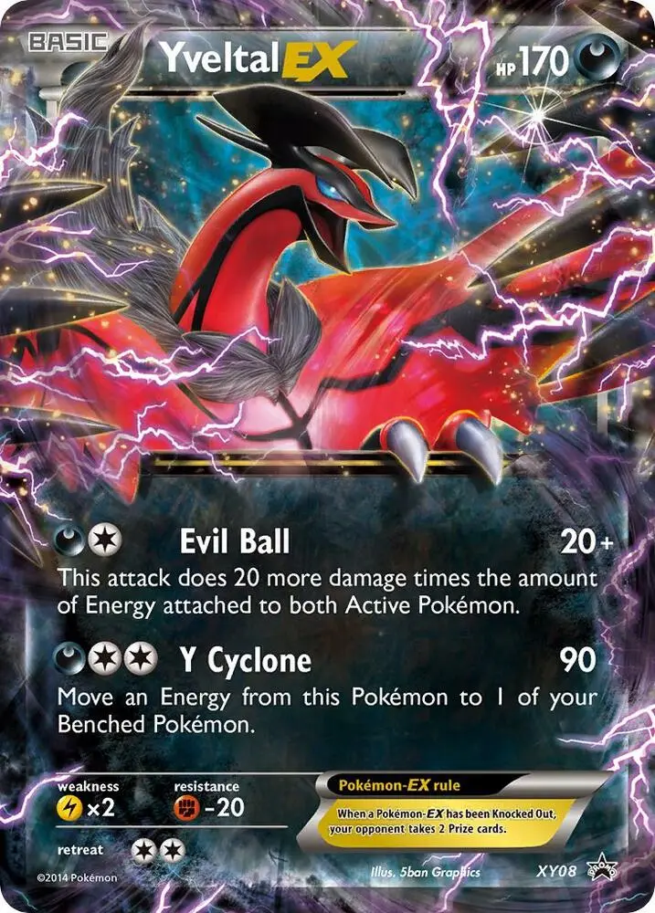 Yveltal EX, XY Black Star Promos XY08/211