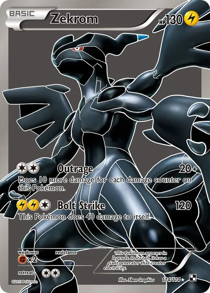 Zekrom, Black & White 114/114