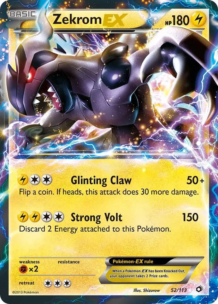 Zekrom-EX, Legendary Treasures 52/113