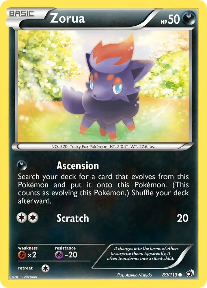 Zorua, Legendary Treasures 89/113