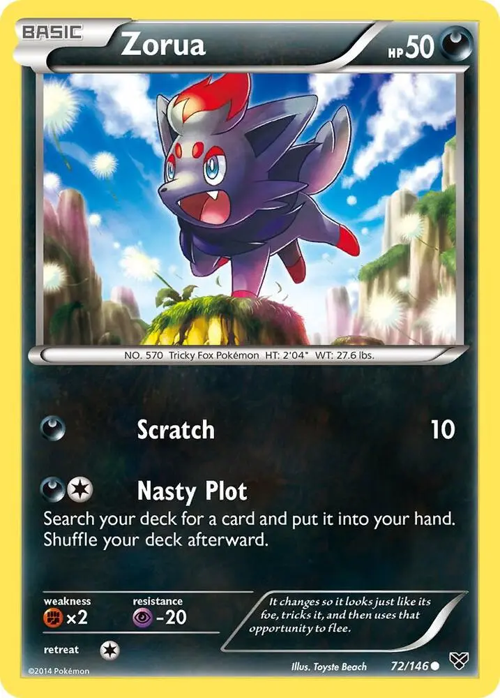 Zorua, XY 72/146