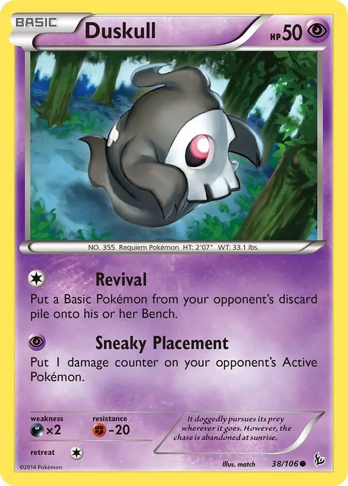 Duskull, Flashfire 38/106