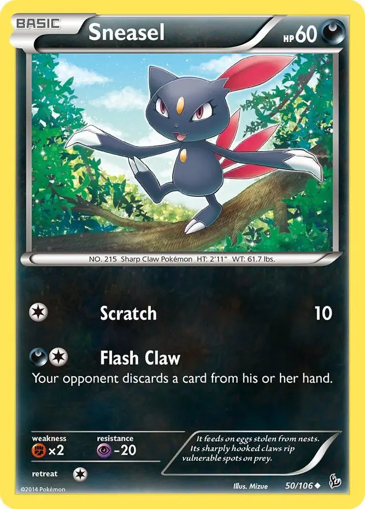 Sneasel, Flashfire 50/106