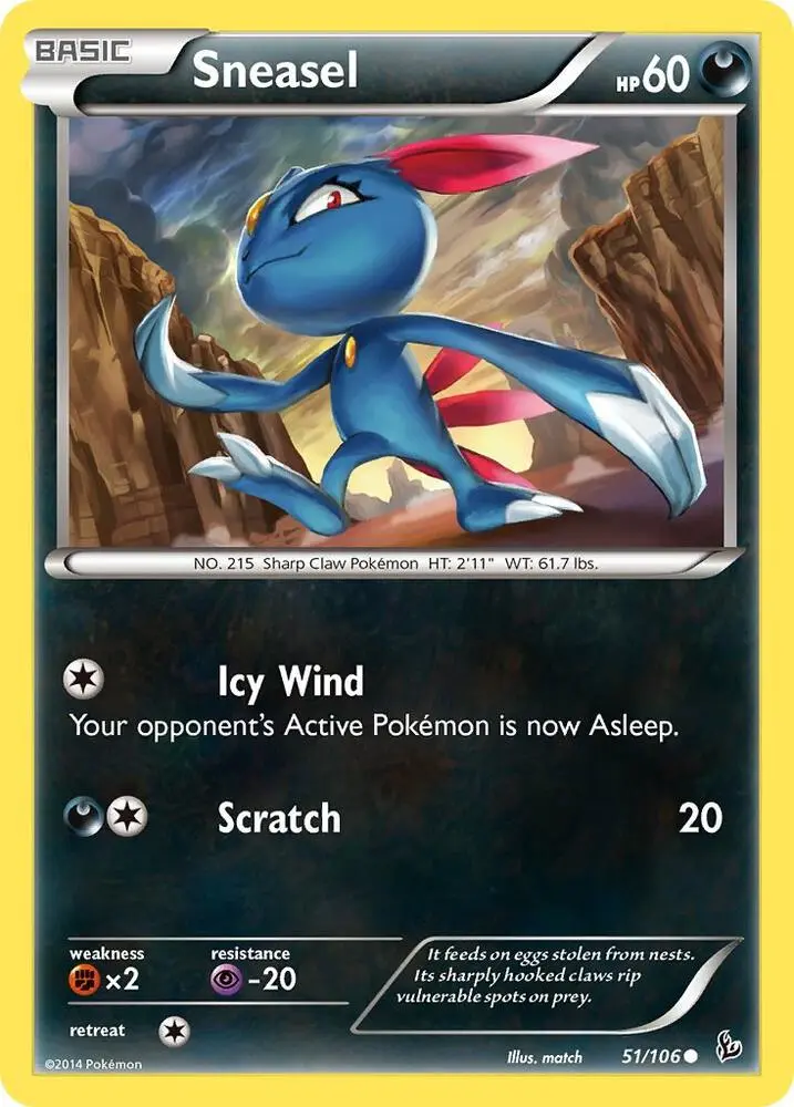 Sneasel, Flashfire 51/106