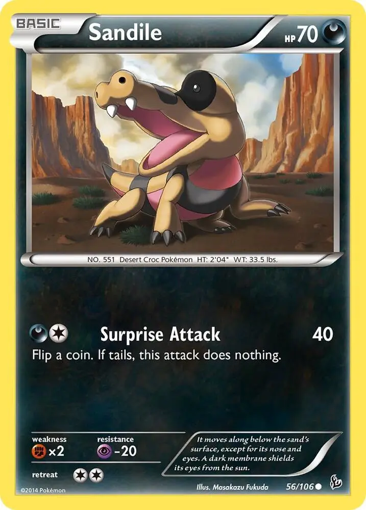 Sandile, Flashfire 56/106
