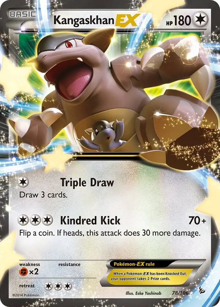 Kangaskhan EX, Flashfire 78/106