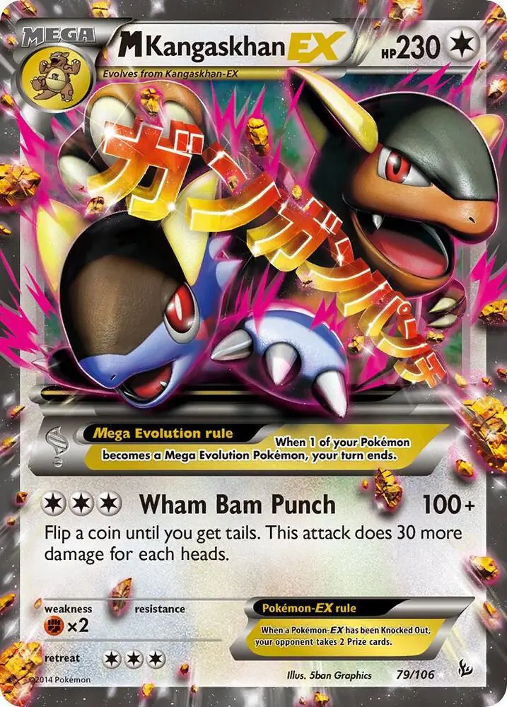M Kangaskhan EX, Flashfire 79/106