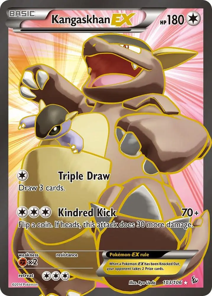 Kangaskhan EX, Flashfire 103/106