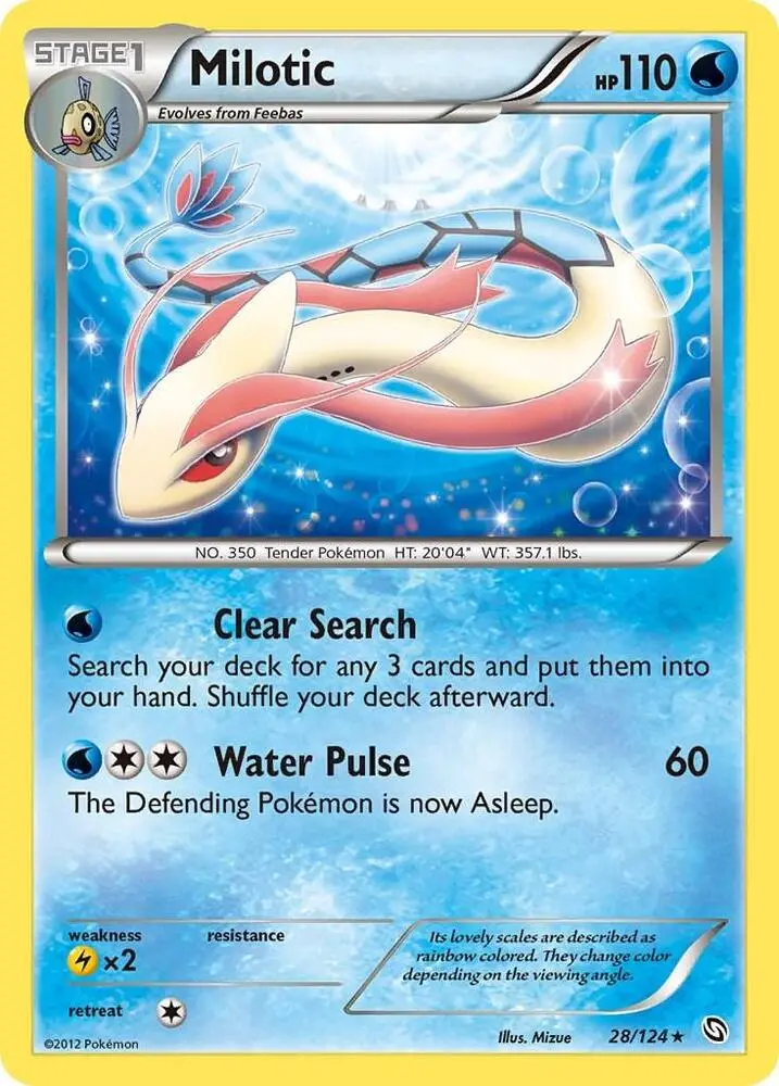 Milotic, Deck Exclusives 028/124
