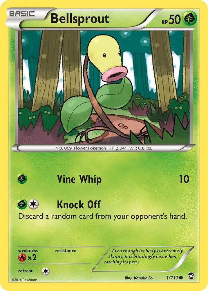 Bellsprout, Furious Fists 1/111
