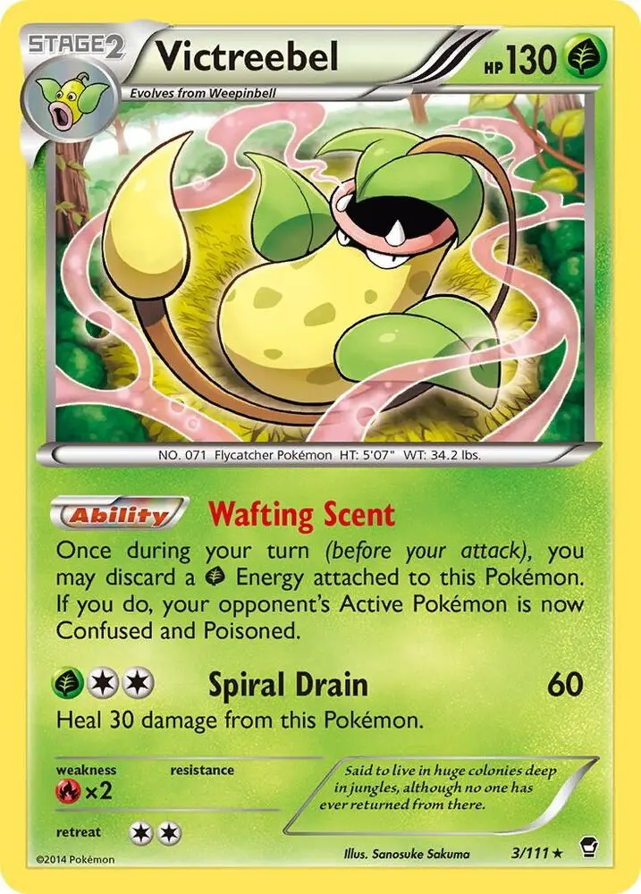 Victreebel, Furious Fists 3/111