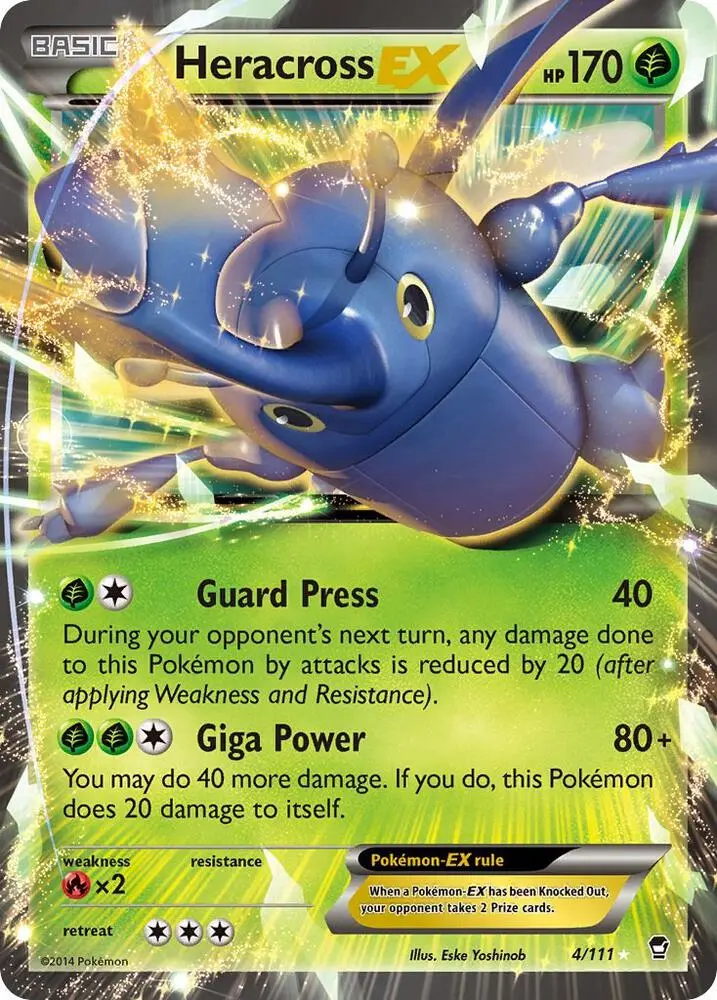 Heracross EX, Furious Fists 4/111