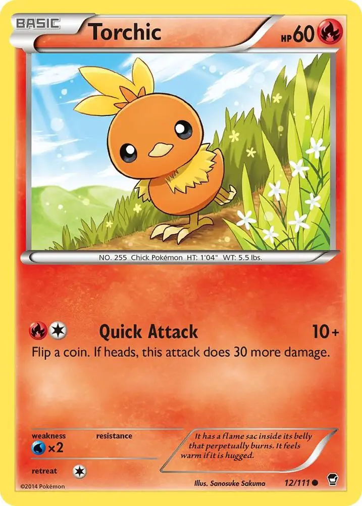 Torchic, Furious Fists 12/111