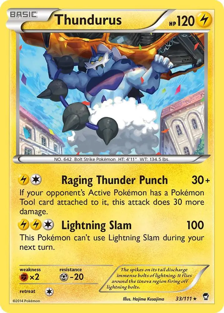 Thundurus, Furious Fists 33/111