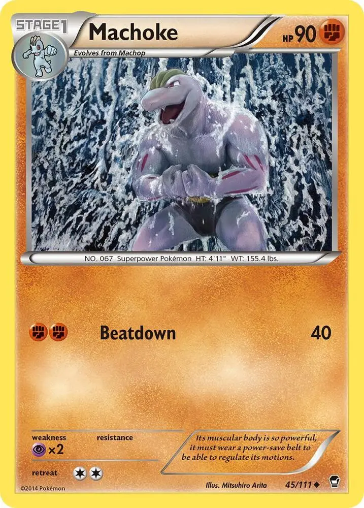 Machoke, Furious Fists 45/111
