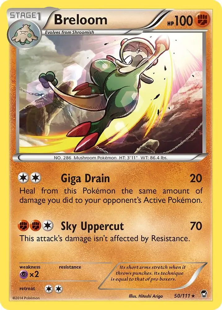 Breloom, Furious Fists 50/111