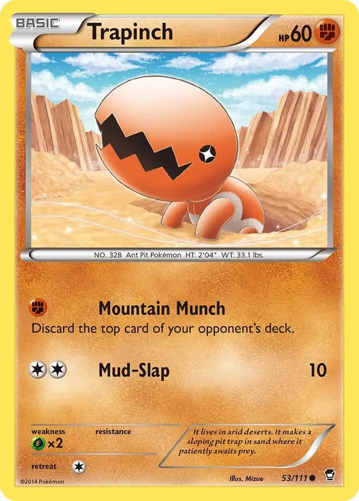 Trapinch, Furious Fists 53/111