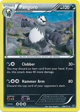 Pangoro, Deck Exclusives 068/111