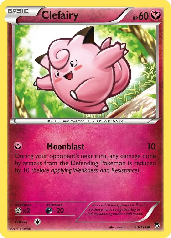 Clefairy, Furious Fists 70/111