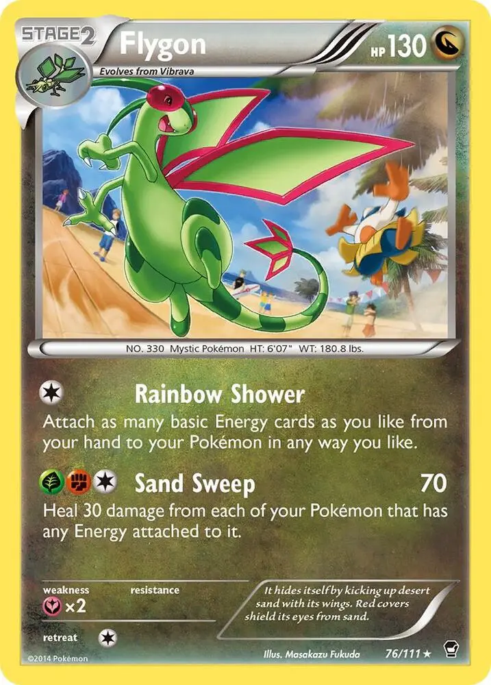 Flygon, Furious Fists 76/111