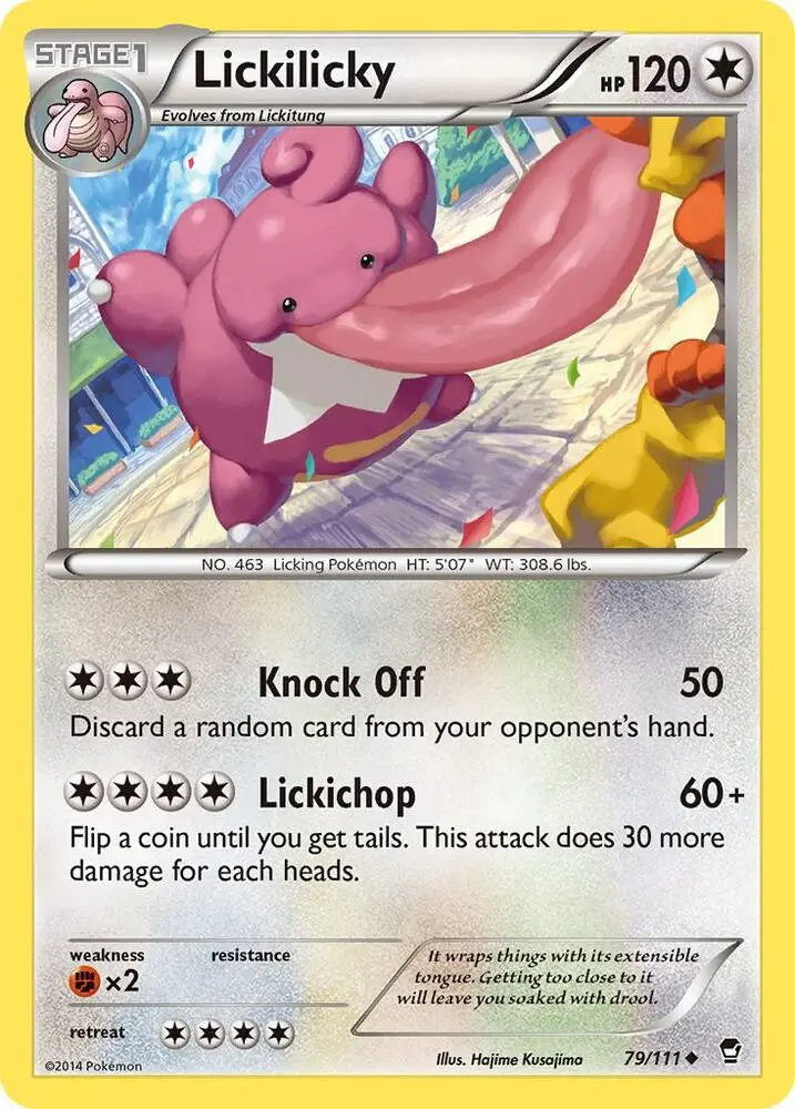 Lickilicky, Furious Fists 79/111